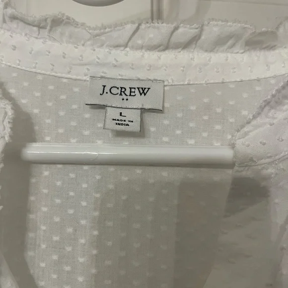 J Crew • Women's White Blouse - Picture 5 of 7